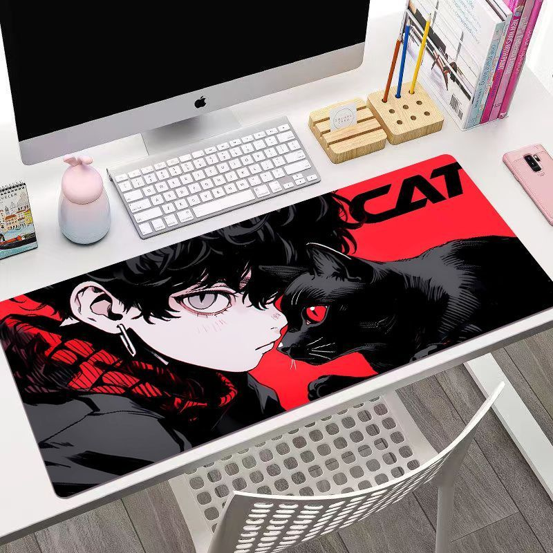 Игровой коврик для мыши Аниме коврик для мыши-12, XL, разноцветный ...