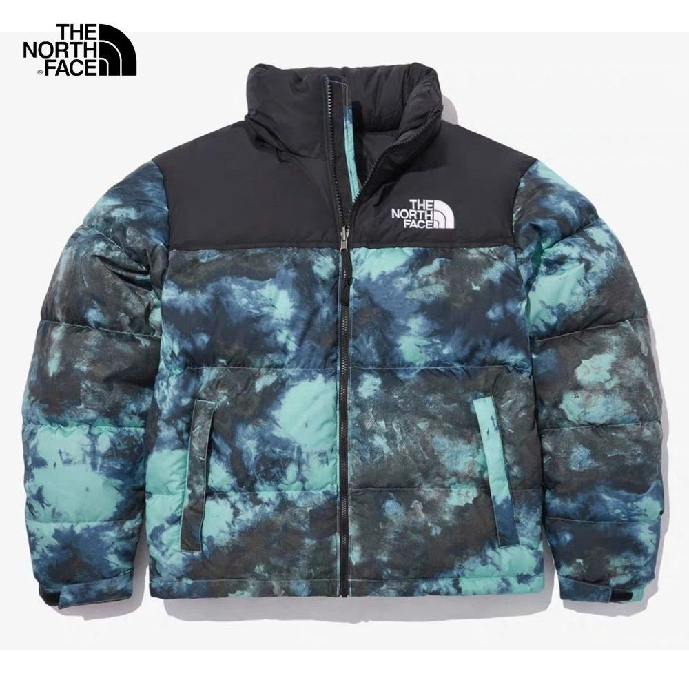 North face camo nuptse online