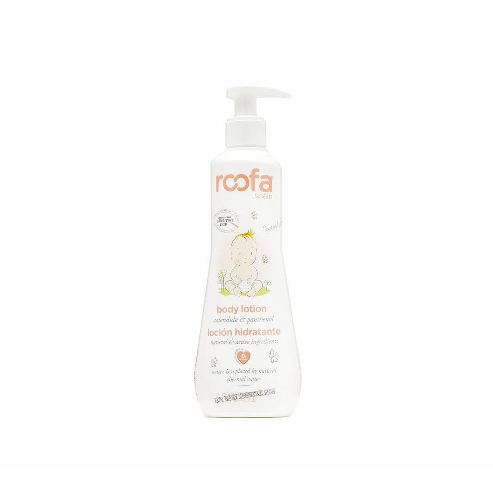 Детский лосьон для тела roofa spain BABY Basic Line With Calendula & Panthenol - 1 шт  #1