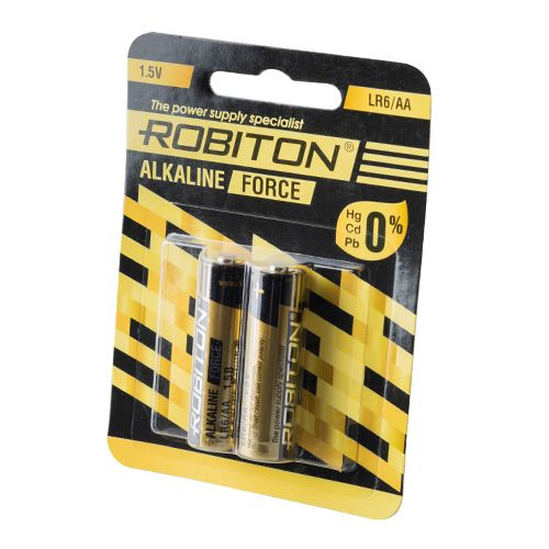 Элемент питания ROBITON FORCE LR6 BL2 #1