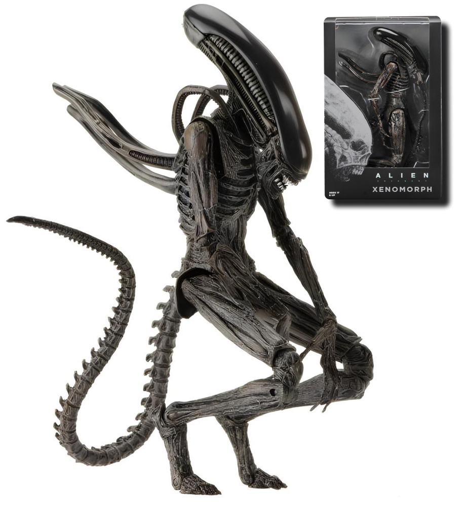 Фигурка Чужой Завет Ксеноморф / Alien Xenomorph (18см) - купить с ...