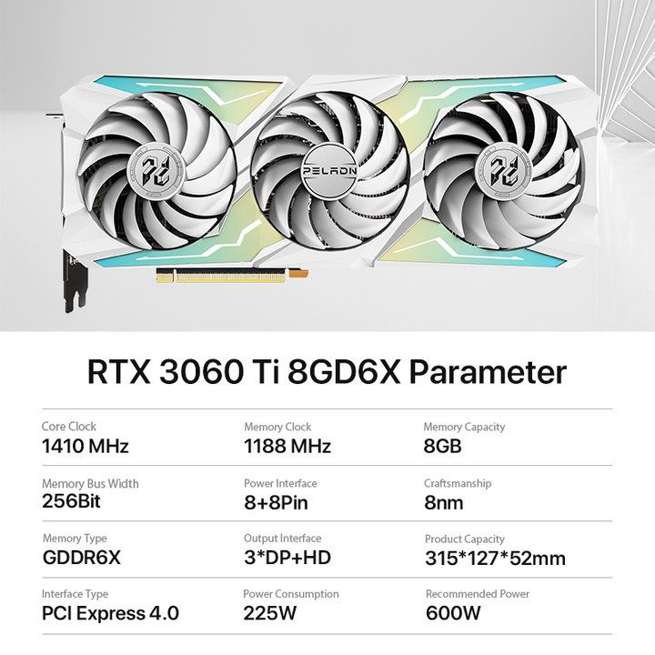 Видеокарта GeForce RTX 3060 Ti, 8 ГБ GDDR6X - купить по низким ценам в ...