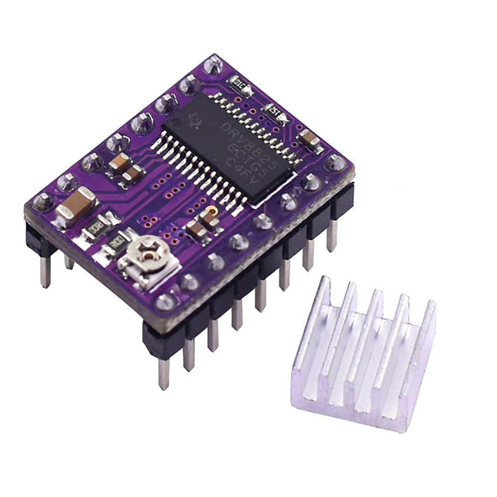 DRV8825 - Драйвер шагового двигателя с радиатором - купить с доставкой ...