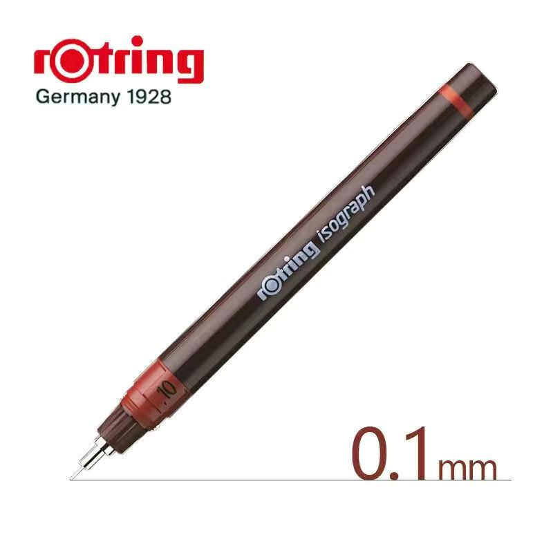 Изограф Rotring 0.1 мм, пластик. корпус #1