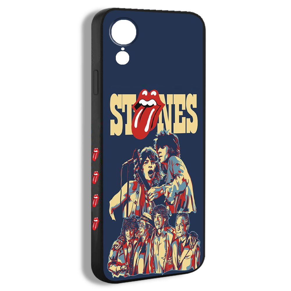 чехол для смартфона Подходит для iPhone XR The Rolling Stones Рок группы  эстетика MOA03 - купить с доставкой по выгодным ценам в интернет-магазине  OZON (1274179970)