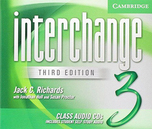 Interchange 3ed Level 3 Class Audio CDs #1