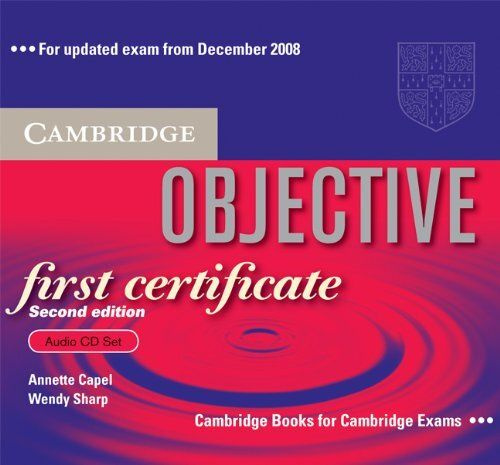 Objective First Certificate 2Ed CD #1