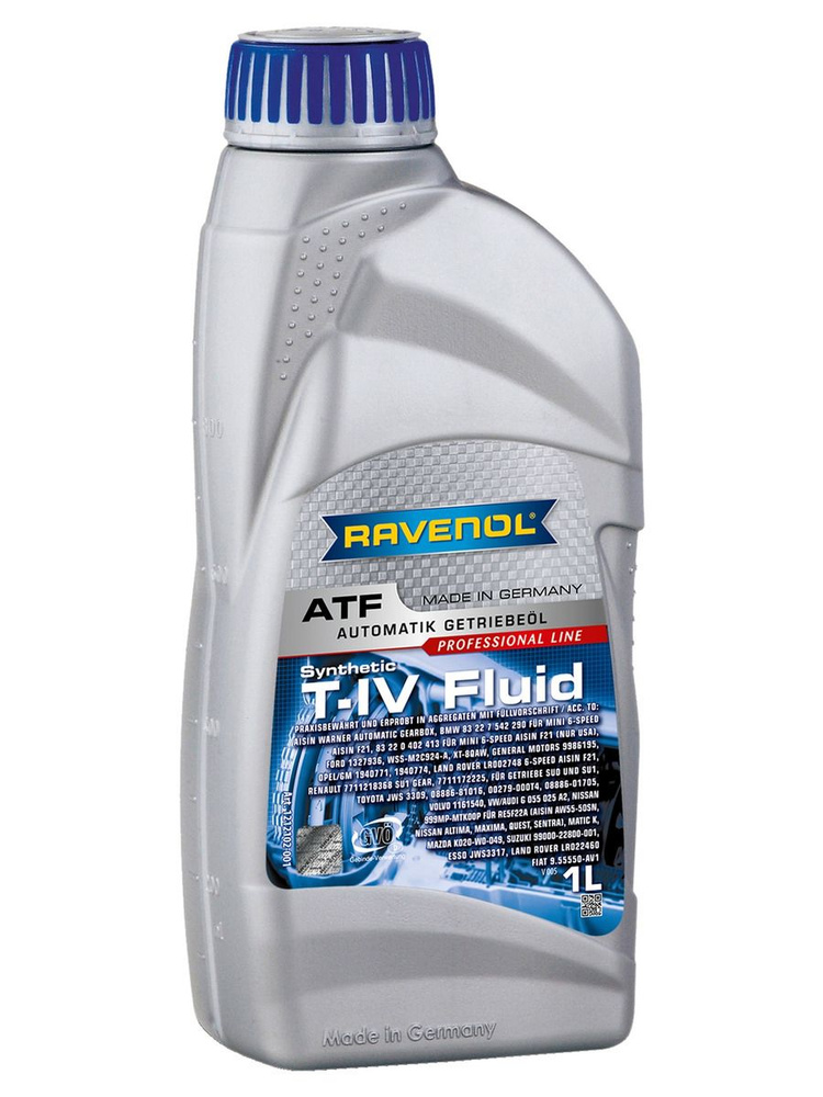 Масло АКПП RAVENOL ATF T-IV Fluid, 1 литр - купить по выгодной цене в ...