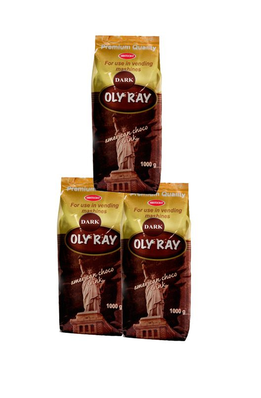 Горячий шоколад "OLY RAY Dark", пакет, 3 шт/ 3 кг #1
