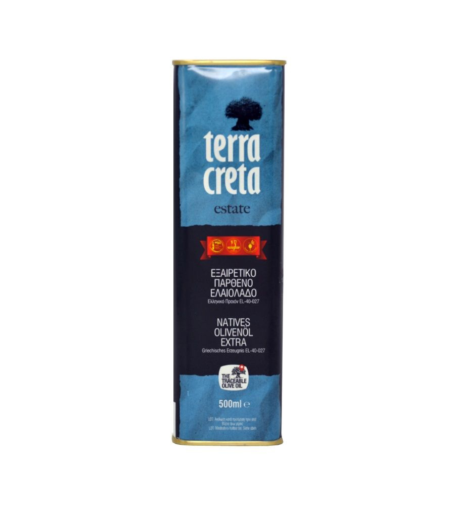 Масло оливковое Terra Creta Extra Virgin, 500 мл - купить с доставкой ...