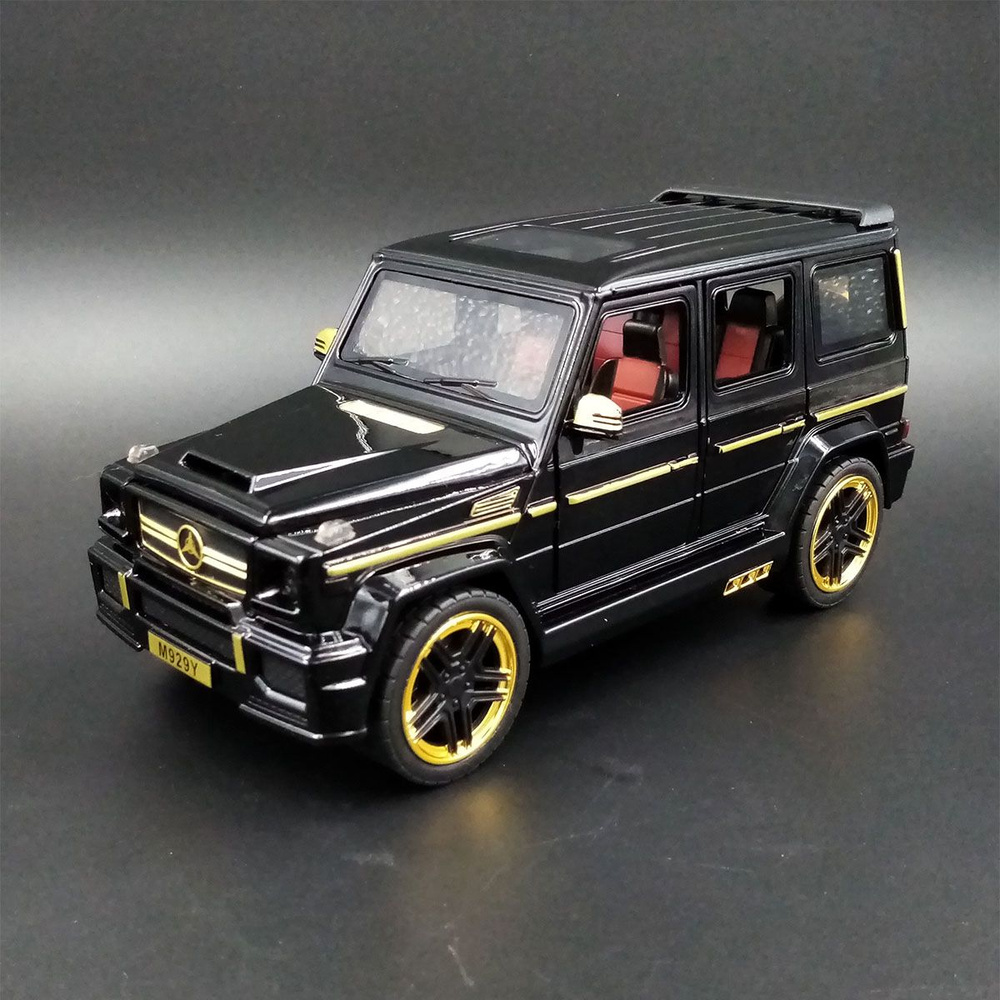 Машинка металлическая Гелик. Модель Mercedes G-class - купить с доставкой  по выгодным ценам в интернет-магазине OZON (1312665056)