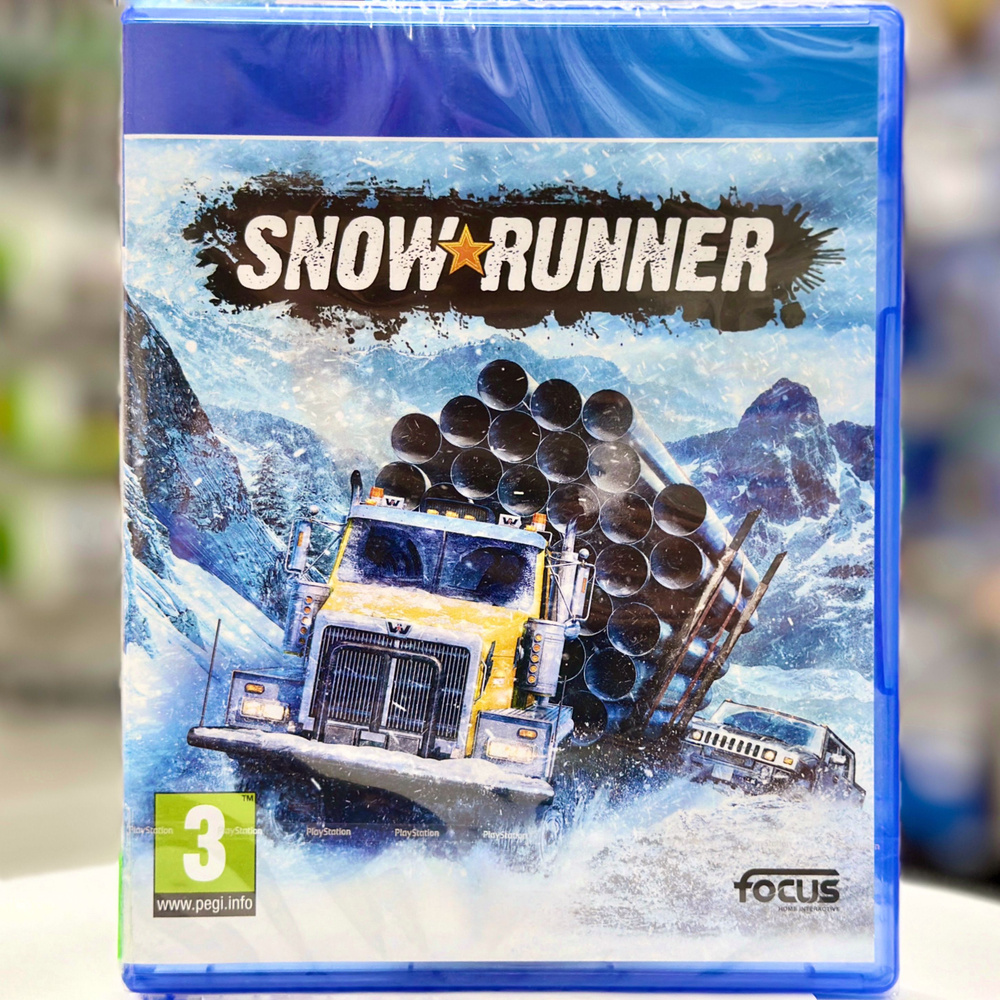 Игра SnowRunner (PS4, Русские субтитры) диск