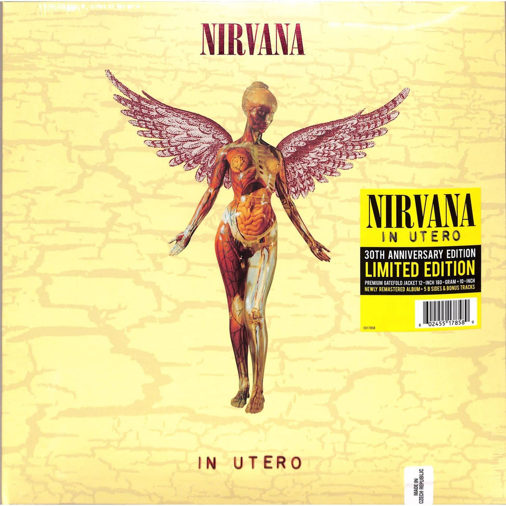 Nirvana - In Utero Limited Original Album Bonus Tracks LP +10inch
