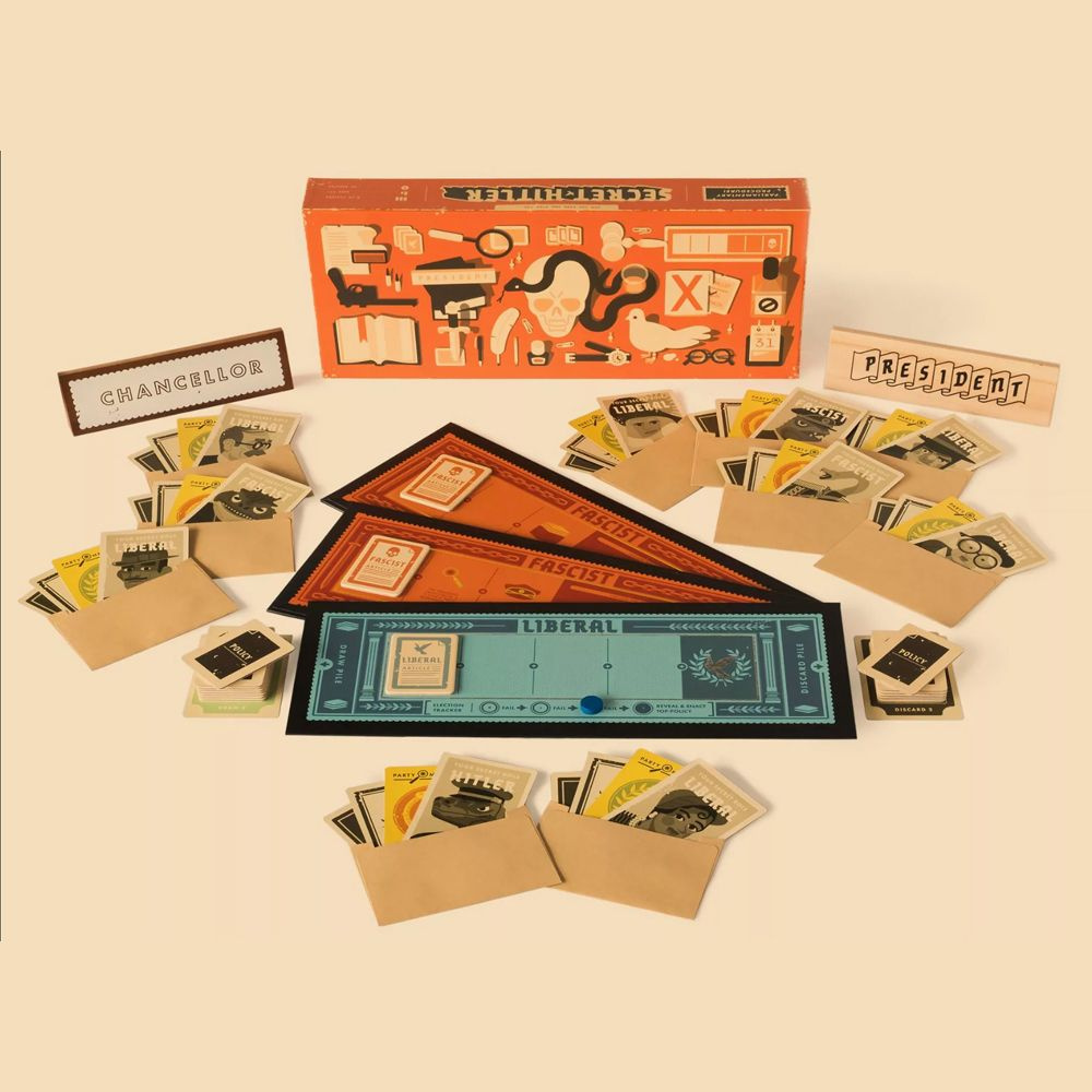 Настольная игра Secret Hitler (правила на англ.языке) - купить с доставкой  по выгодным ценам в интернет-магазине OZON (1312403338)