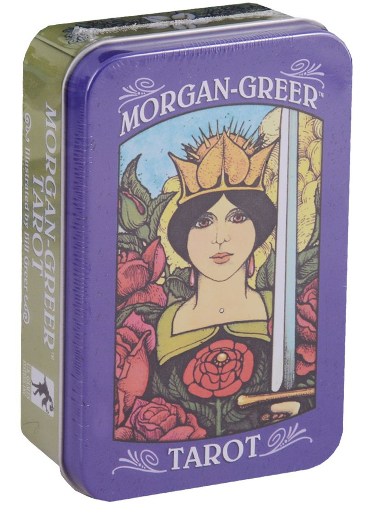 Таро Аввалон, Morgan-Greer Tarot Моргана-Грира Таро (карты на англ. яз. в жестяной коробке) (ПИ)  #1