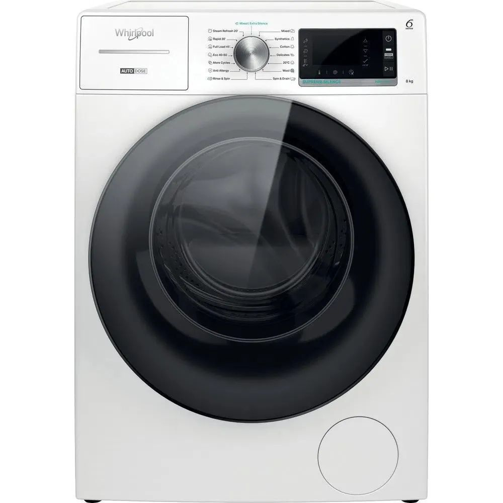 Стиральная машина Whirlpool W7X W845WB EE, белый - купить по выгодной цене  в интернет-магазине OZON (1310145573)