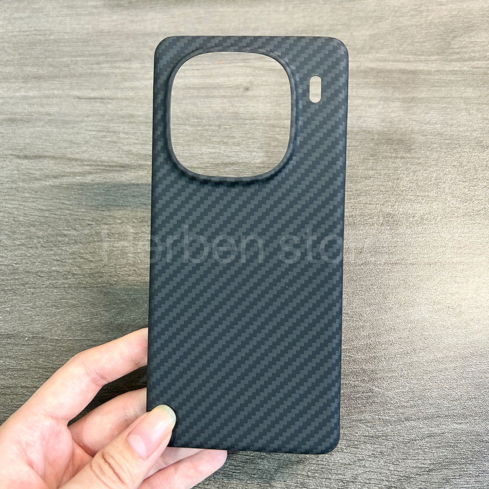 кевларовый чехол VIVO IQOO 12,чехол из углеродного волокна ...