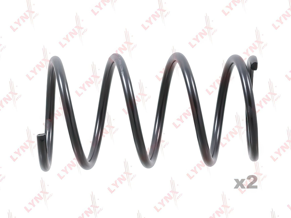 Пружина подвески передняя комплект из 2 штук - купить по доступным ...