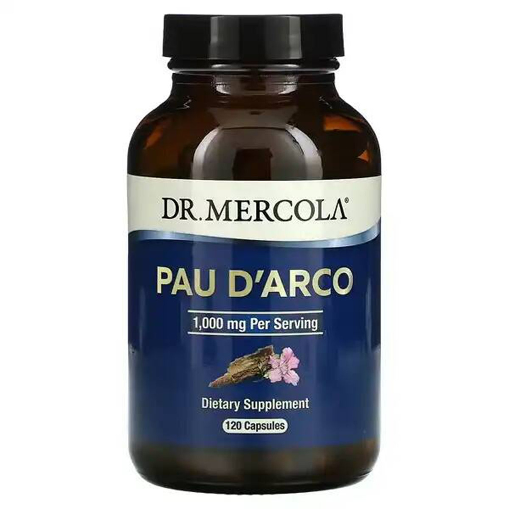 Кора муравьиного дерева Dr. Mercola, пищевая добавка, 500 мг, 120 капсул  #1