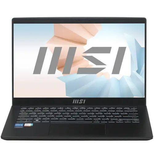 MSI 14" Ноутбук MSI Modern 14 C13M-675XRU черный Ноутбук 14", Intel Core i5-1335U, RAM 8 ГБ, SSD 512 #1