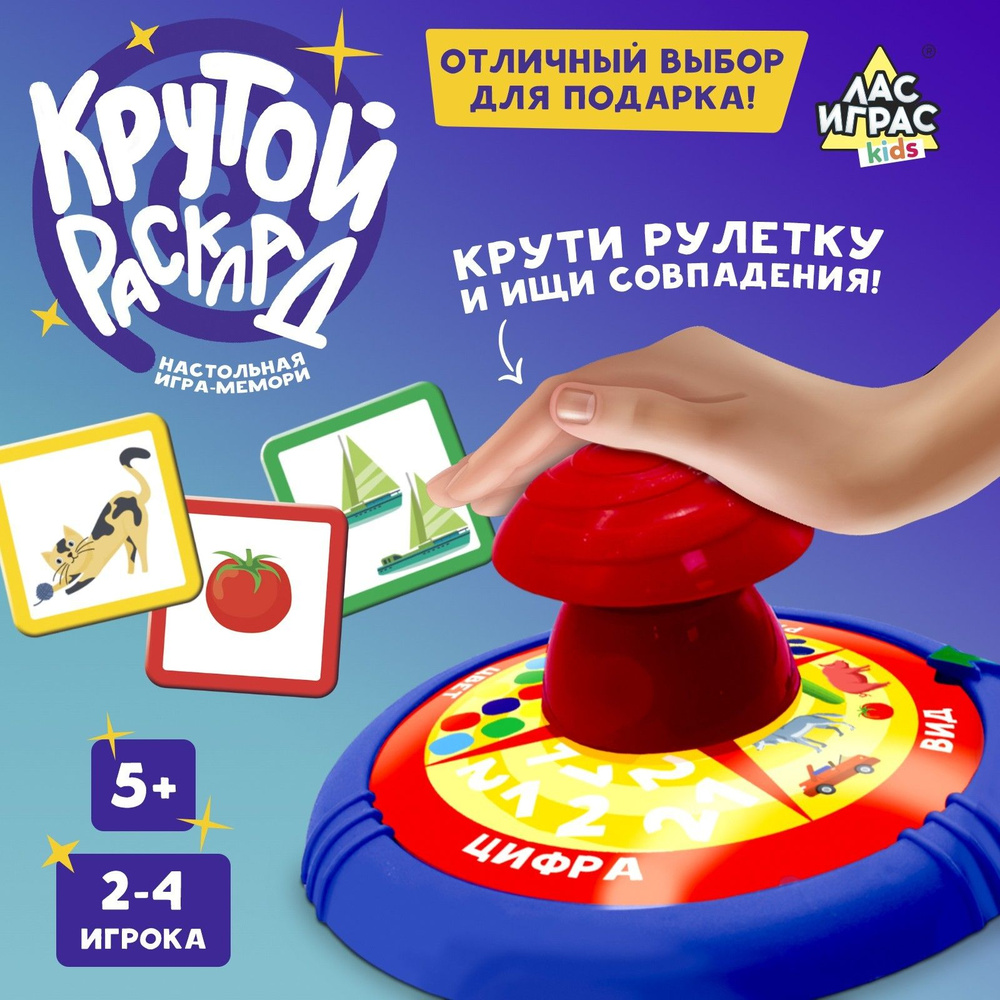 Настольная игра-мемо ЛАС ИГРАС 