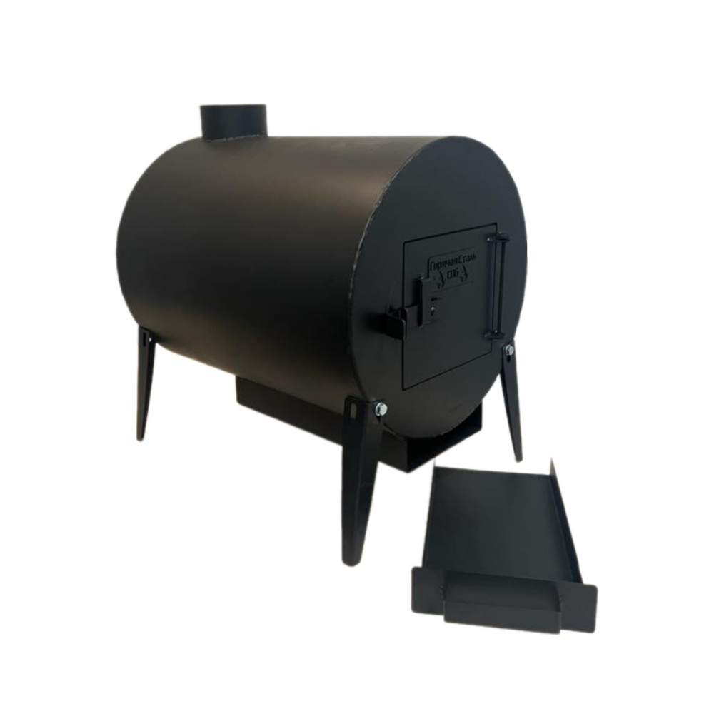 Печь буржуйка для дачи, гаража, отопительная, с зольником,3 мм - купить ...