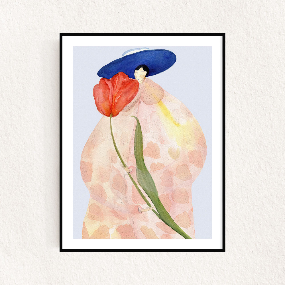 Постер "French Tulips", 40х50см #1