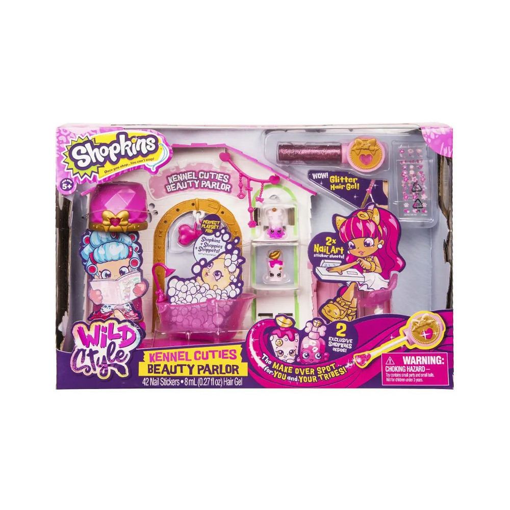 Shopkins набор игрушек,Салон красоты "Дикий стиль" #1