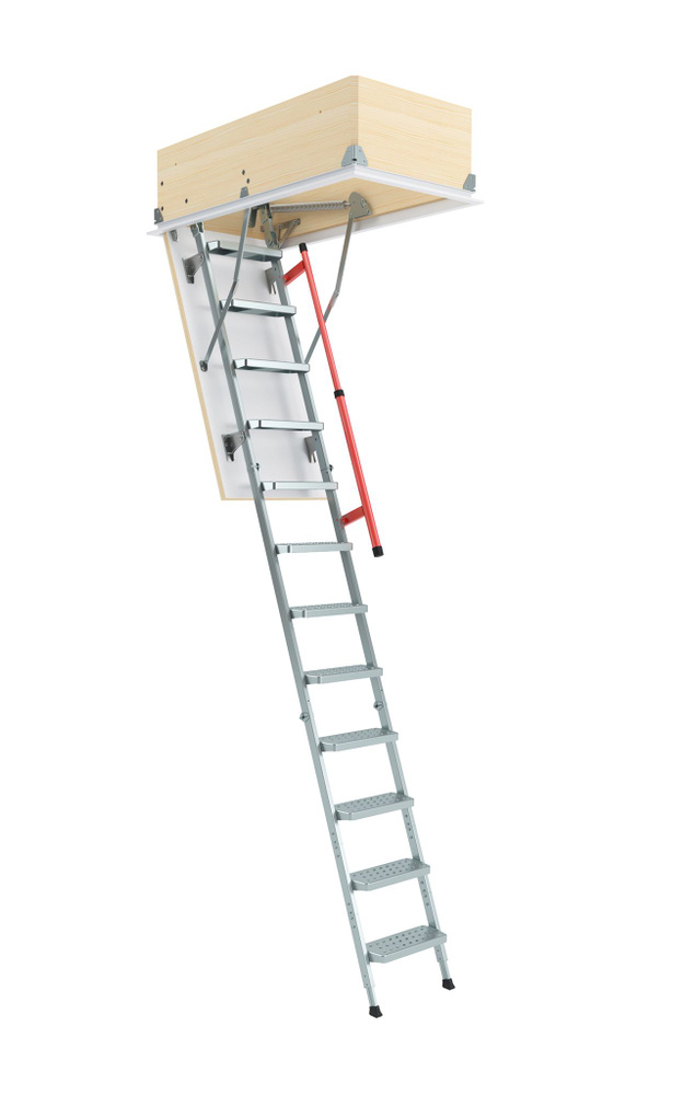 Чердачная лестница металлическая Fakro LML складная 60х120х280см  #1