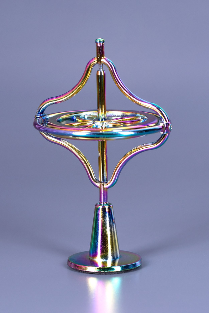 Гироскоп металлический на подставке Rainbow - купить с доставкой по ...