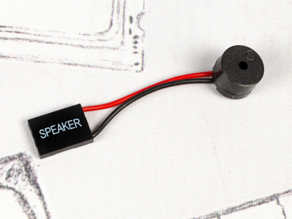 Динамик (спикер) PC speaker for motherboard - купить с доставкой по ...