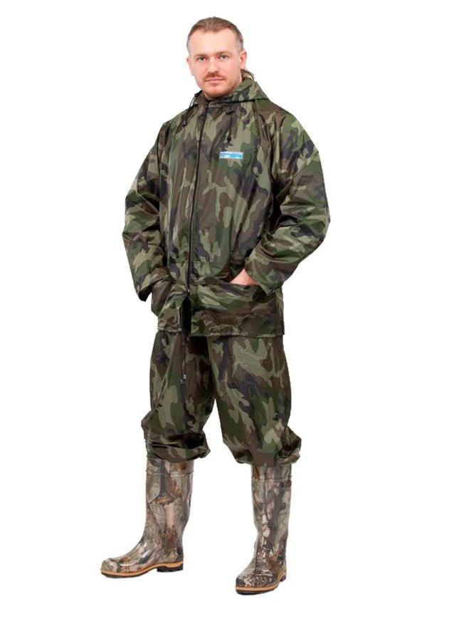 Костюм Hunter WPL КМФ влагозащитный / защитный костюм от дождя и ветра ...
