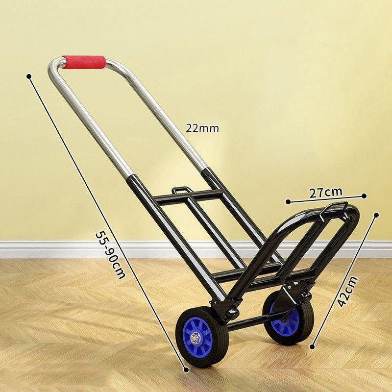 Тележка для бытовых нужд, выдерживает 95 кг, черная купить на OZON по ...