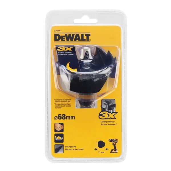 Сверло Форстнера DeWALT DT4586-QZ 68 мм #1