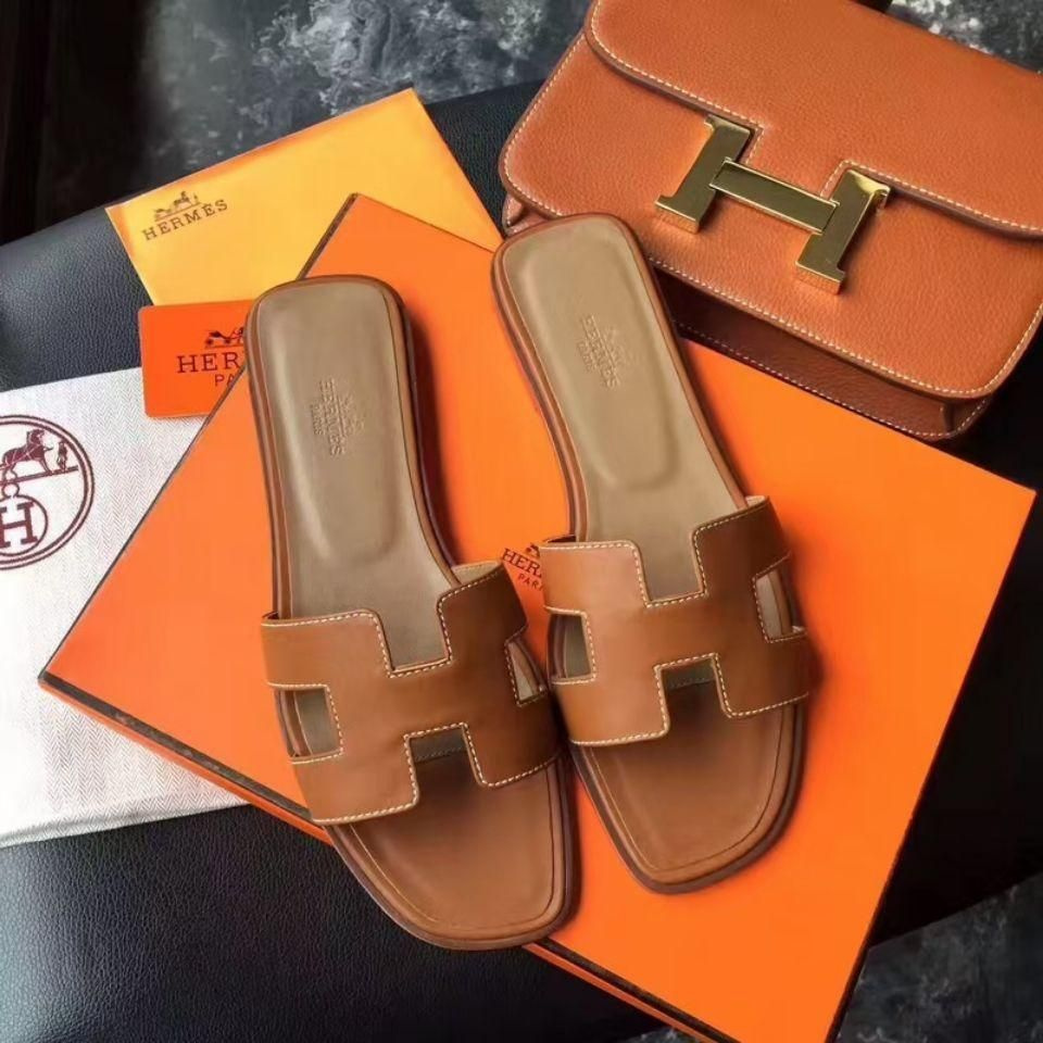 Шлепанцы Hermes #1