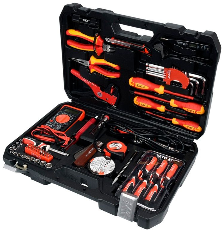YT-39009 Профессиональный набор инструментов для электриков.  #1