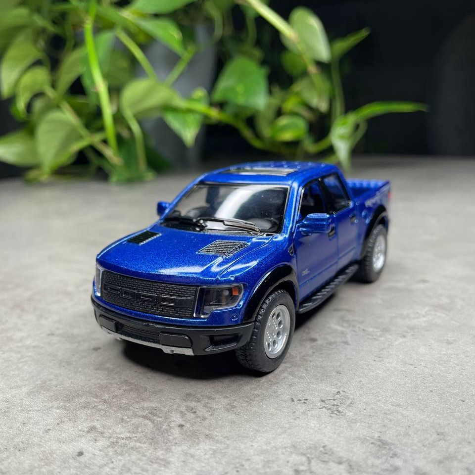 Машинка металлическая Kinsmart 1:46 2013 Ford F-150 SVT Raptor Форд Раптор  5365DKT инерционная, цвет Синий - купить с доставкой по выгодным ценам в  интернет-магазине OZON (386923871)