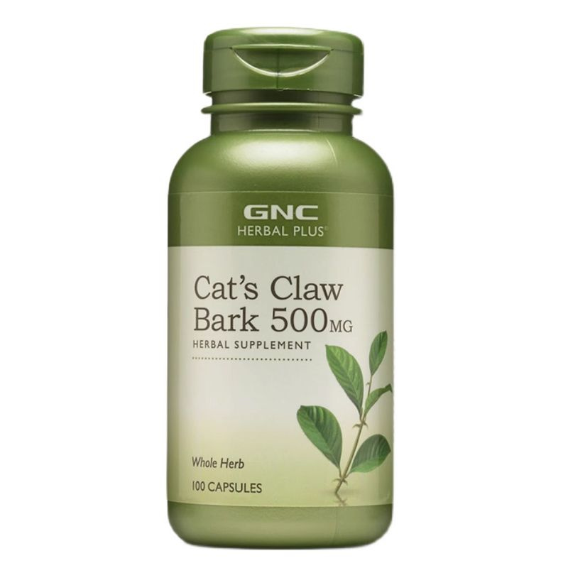 GNC Кора кошачьего когтя 500 мг Cat's Claw Bark 100 капсул - купить с ...