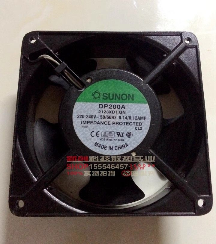Вентилятор SUNON DP200A 2123XBT, Вентилятор осевой, 230В AC ...