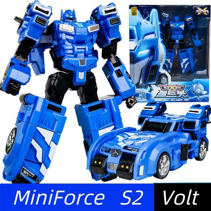 Mini Force(Мини-специальная команда), МиниФорс игрушка, Подарки для детей, Деформационный робот, S2, #1