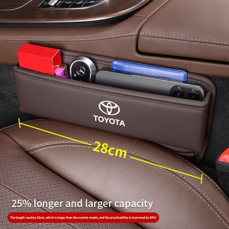Funda Antideslizante Para Asiento De Coche Toyota - Compatible Con Camry, RAV4, Land Cruiser, Etc. (color Beige)