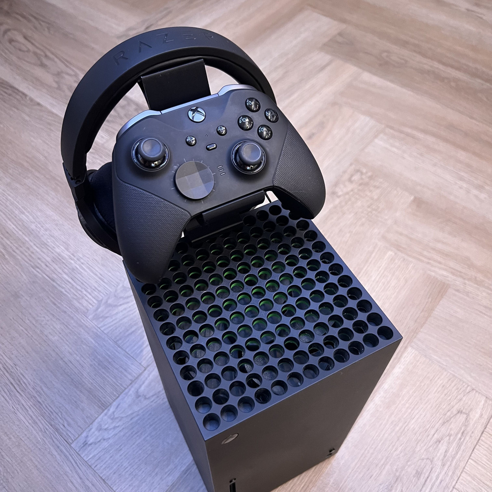Xbox Series X Держатель кронштейн крепление геймада (контроллера) и ...