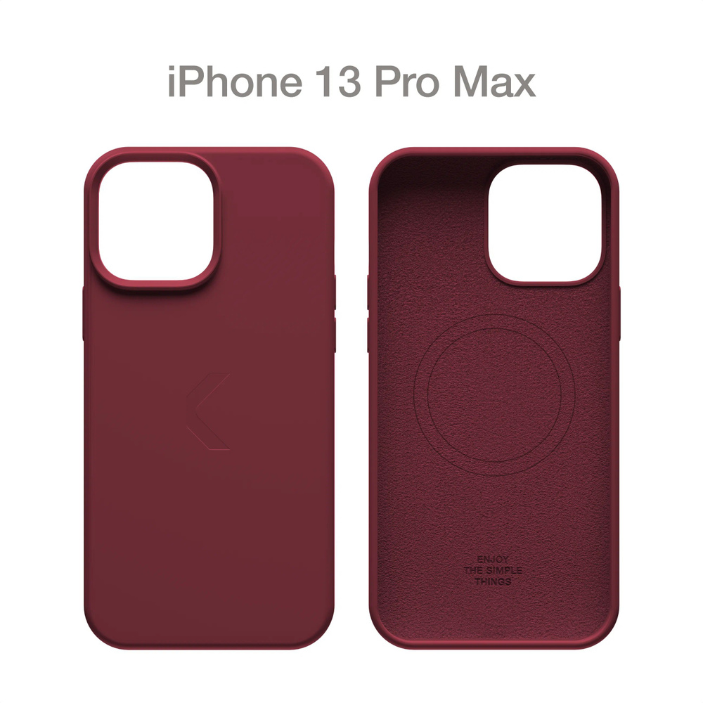 Силиконовый чехол COMMO Shield Case для iPhone 13 Pro Max с поддержкой  беспроводной зарядки, Wine - купить с доставкой по выгодным ценам в  интернет-магазине OZON (1401969764)