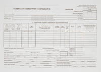 Товарный отчет (Форма № ТОРГ-29)