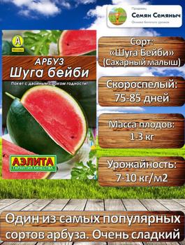 Семена арбуза купить в интернет-магазине OZON по выгодной цене