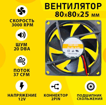 Вентилятор блока питания Antminer FFBUHN 12В 0,81А | Зевс Майнинг