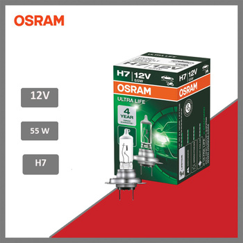 Kaufen OSRAM ULTRA LIFE H7 Halogenprojektorlampe 64210ULT-02B - lan