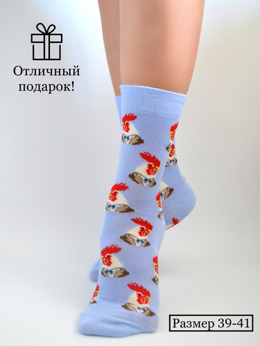 Носки мужские - Петух и курочки Country Socks купить в интернет-магазине Wildberries