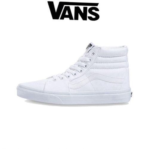 Vans old sale skool white high