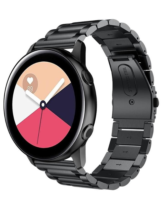 Металлический ремешок для часов 20 мм, универсальный ремень для Samsung